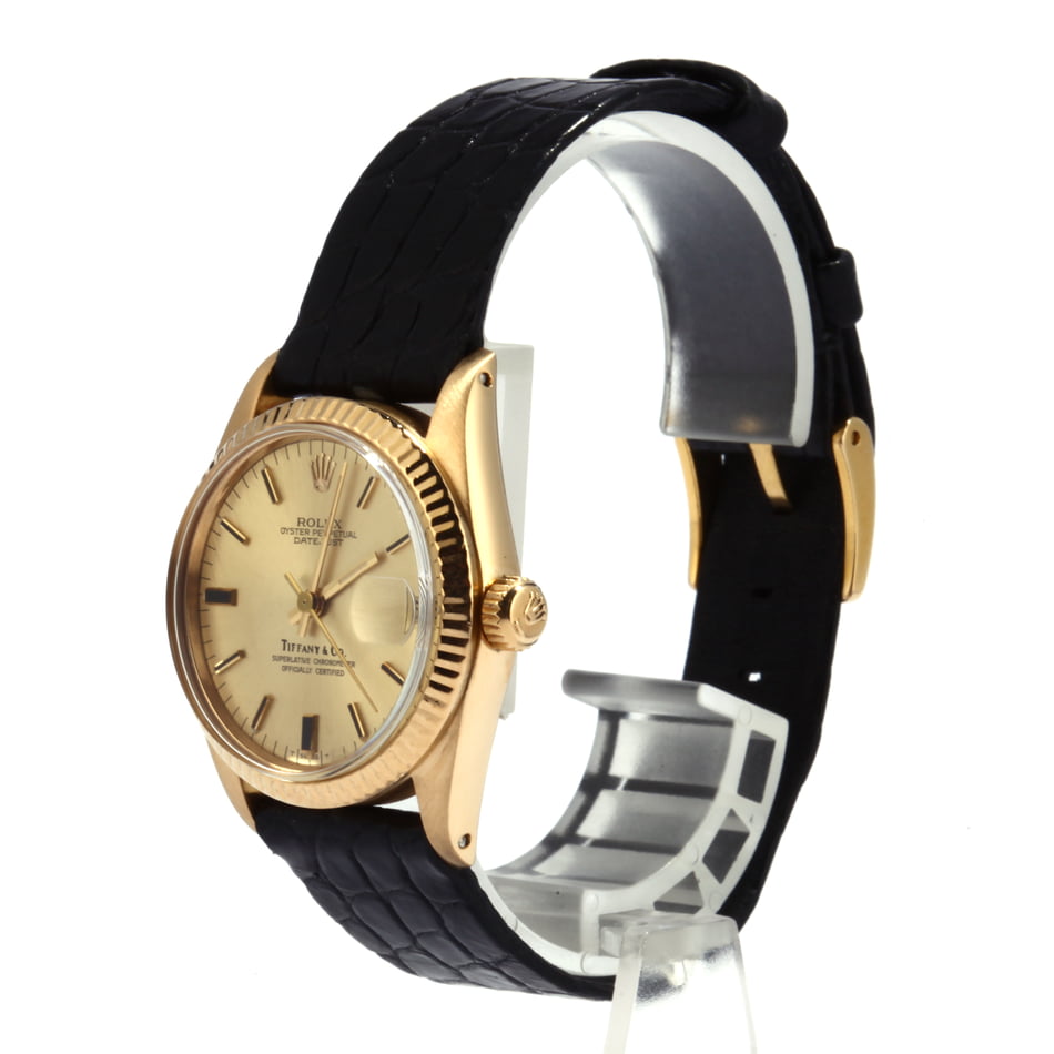 Rolex Mid-Size Datejust 6827 Tiffany & Co Dial T