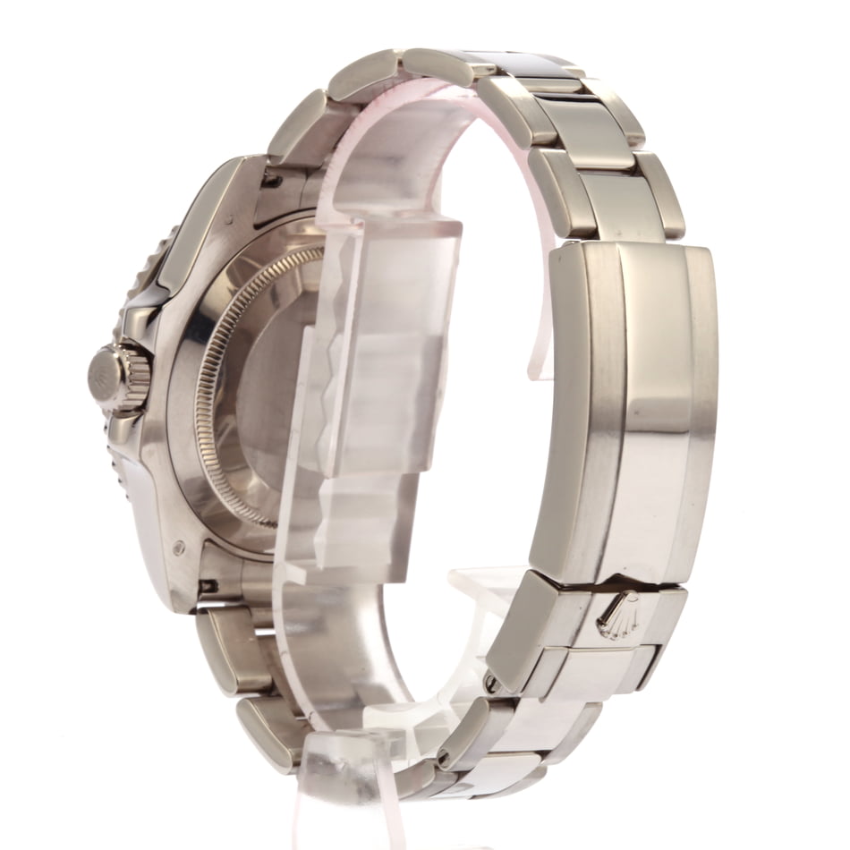 Rolex White Gold Submariner 116619 Ceramic Blue Bezel T