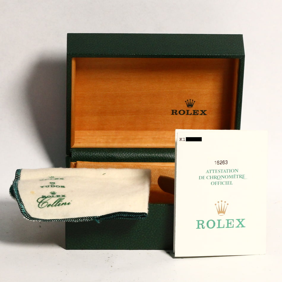Used Rolex Datejust 16263 Thunderbird Bezel