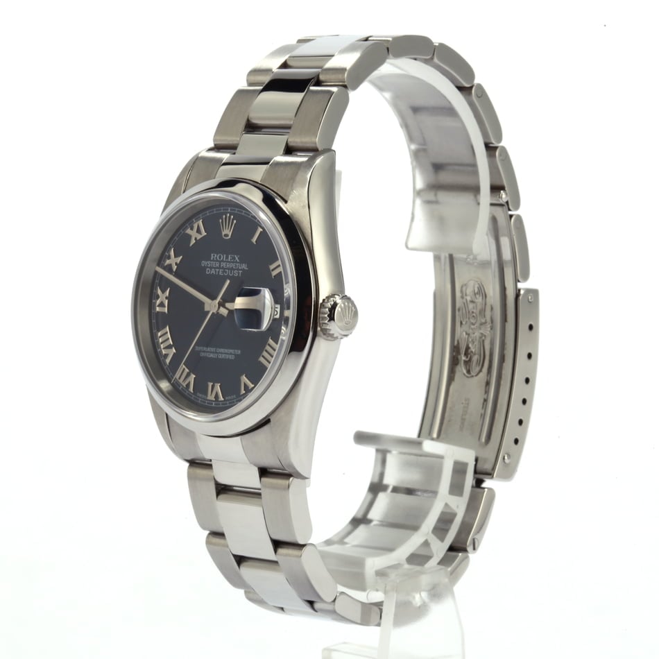 Pre-Owned Rolex Datejust 16200 Roman Markers