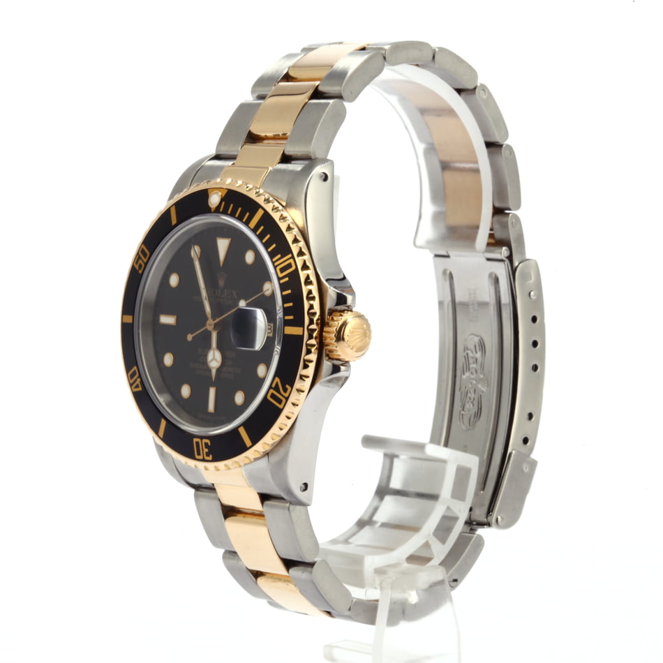 Pre-Owned Rolex Submariner 16803 Two Tone Watch T