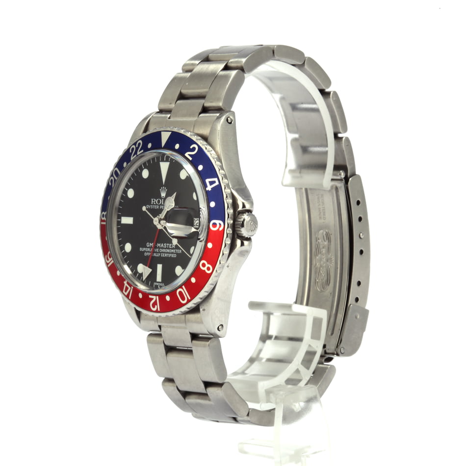 Vintage 1970 Rolex GMT-Master 1675 Pepsi Bezel Watch