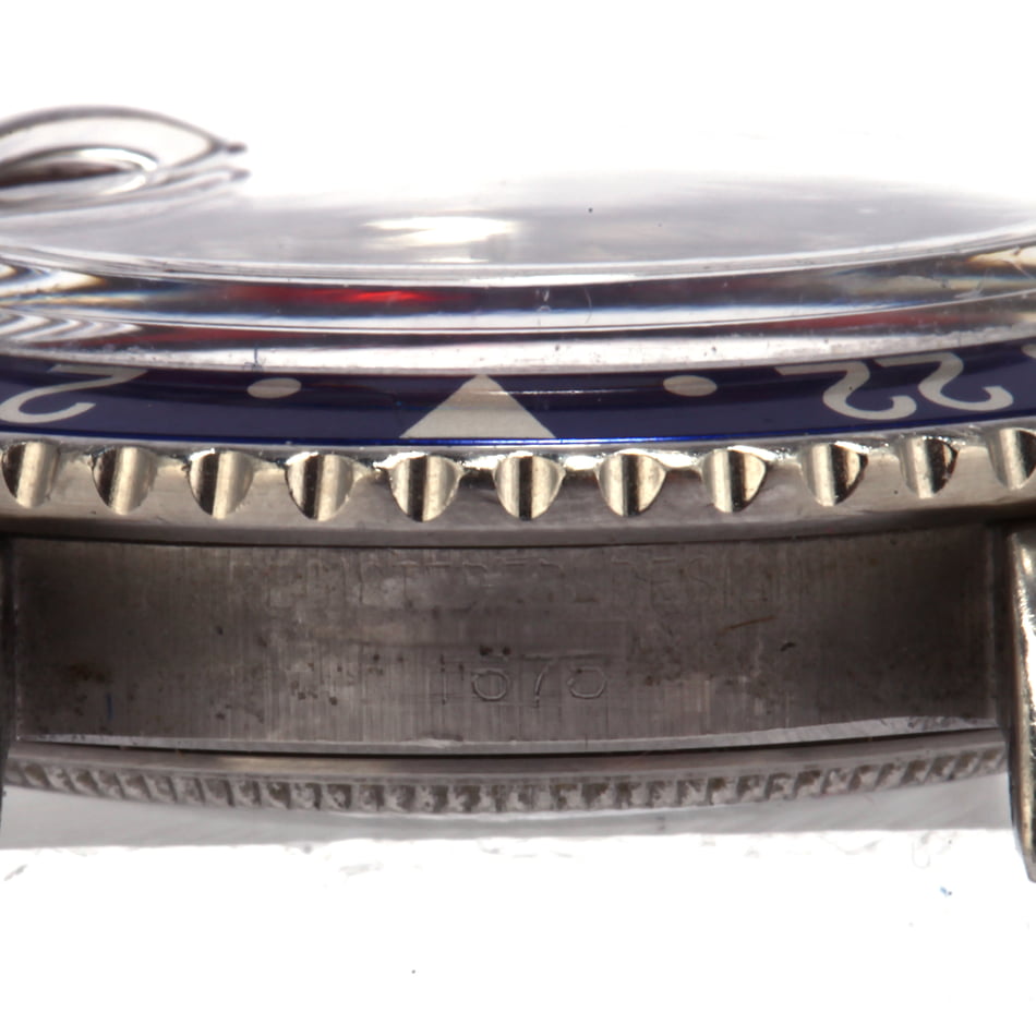 Vintage 1970 Rolex GMT-Master 1675 Pepsi Bezel Watch
