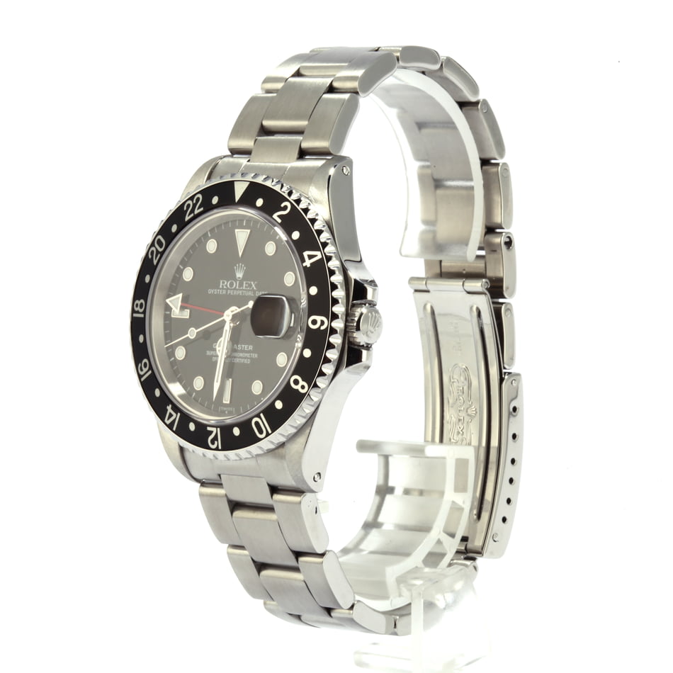 Used Rolex GMT-Master 16700 Black Dial Watch