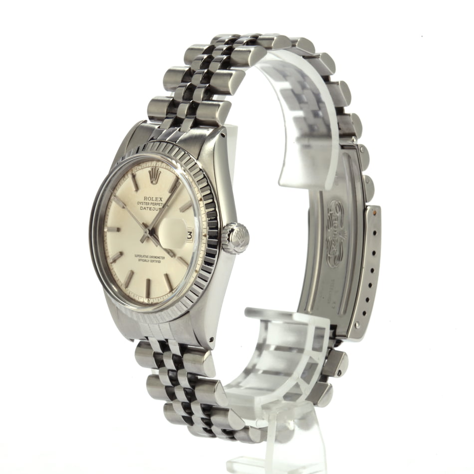 Vintage Rolex Datejust Stainless Steel 1603 'Pie Pan' Dial