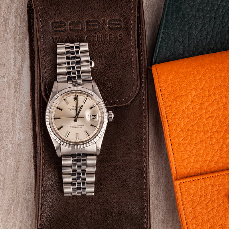 Vintage Rolex Datejust Stainless Steel 1603 'Pie Pan' Dial