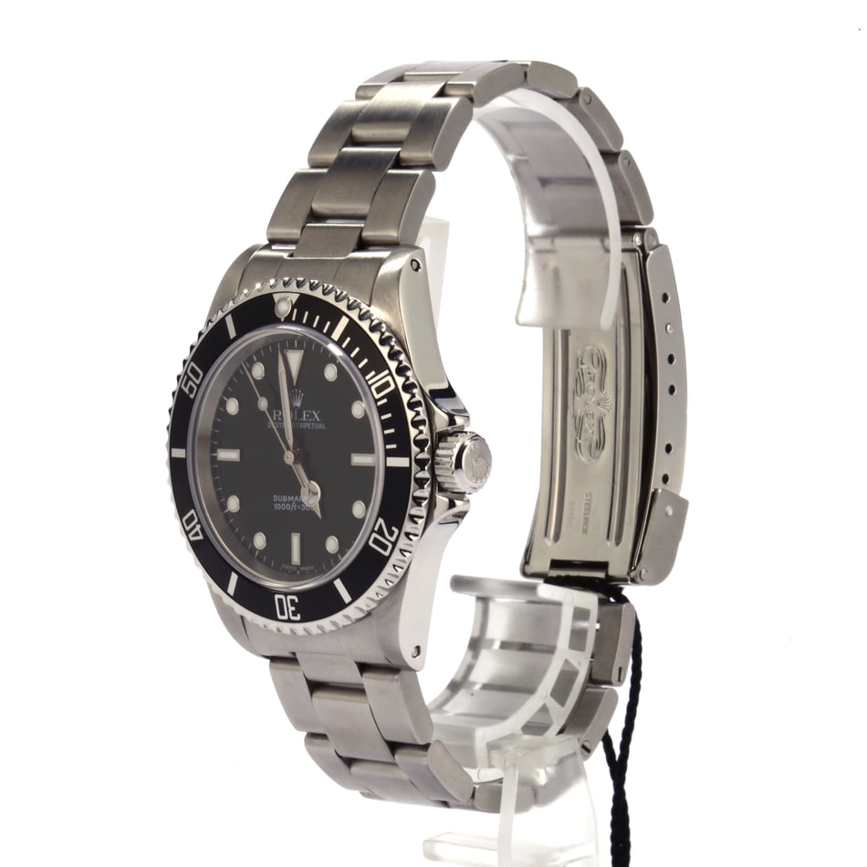 Used Rolex No Date Submariner 14060M Steel Oyster