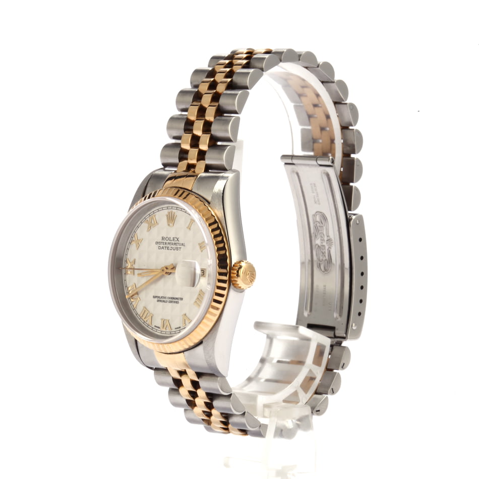 Pre-Owned Rolex Datejust 16233 Pyramid Dial T