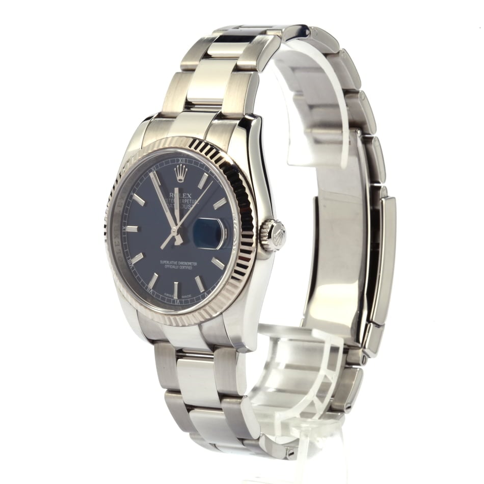 Used Rolex Datejust 116234 Blue Dial