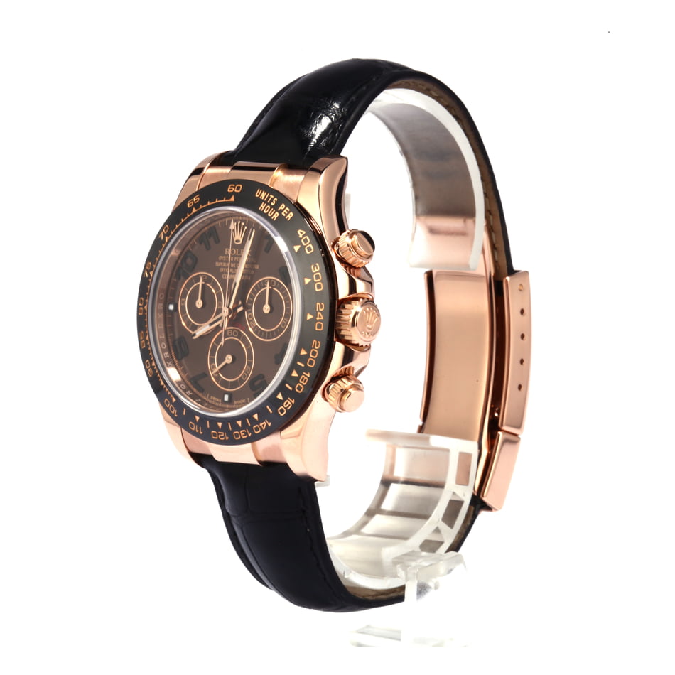 Pre-Owned Rolex Daytona 116515 Chocolate Dial t