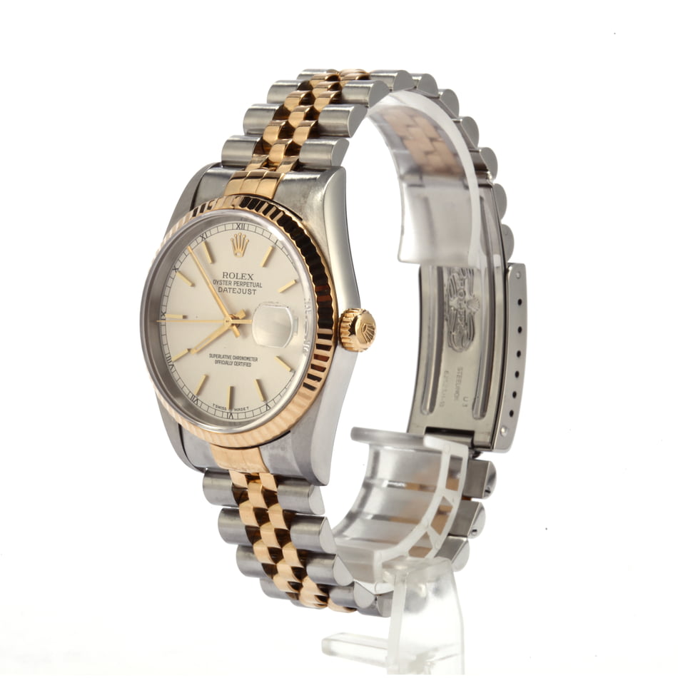 Pre Owned Rolex Datejust 16233 Two Tone Mens Watch