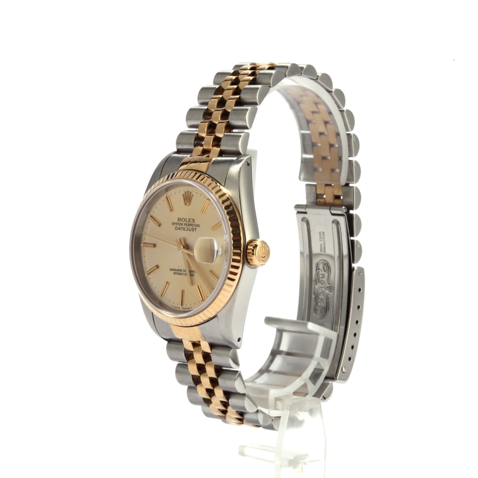 Pre-Owned Two Tone Rolex Datejust 16233 Jubilee Bracelet T