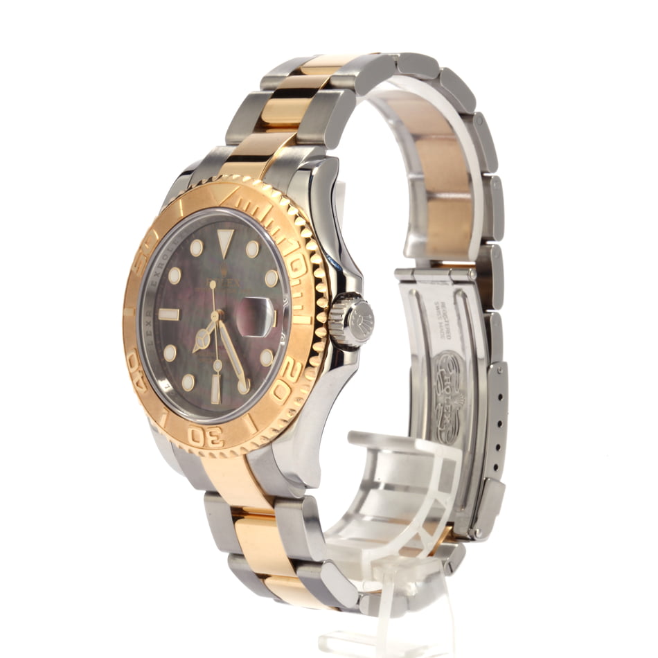 Used Rolex Yacht-Master 16623 Black Mother Of Pearl Dial
