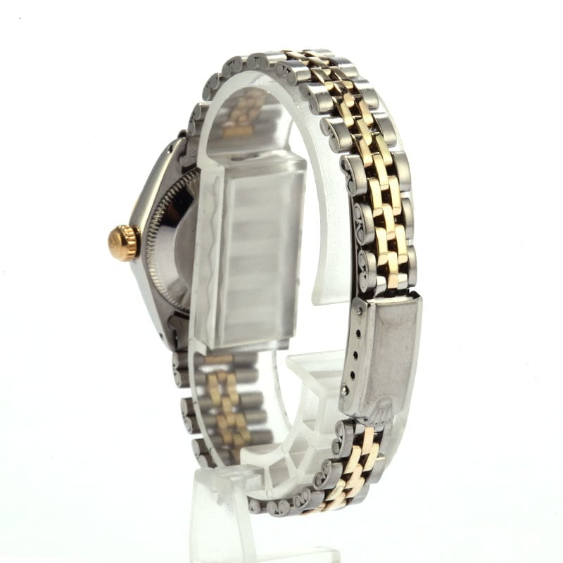 Pre-Owned Rolex Ladies Date 6517 Silver Linen Dial