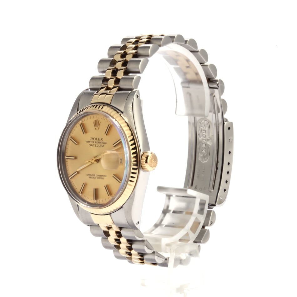 Pre-Owned Two Tone Rolex 16013 Datejust T