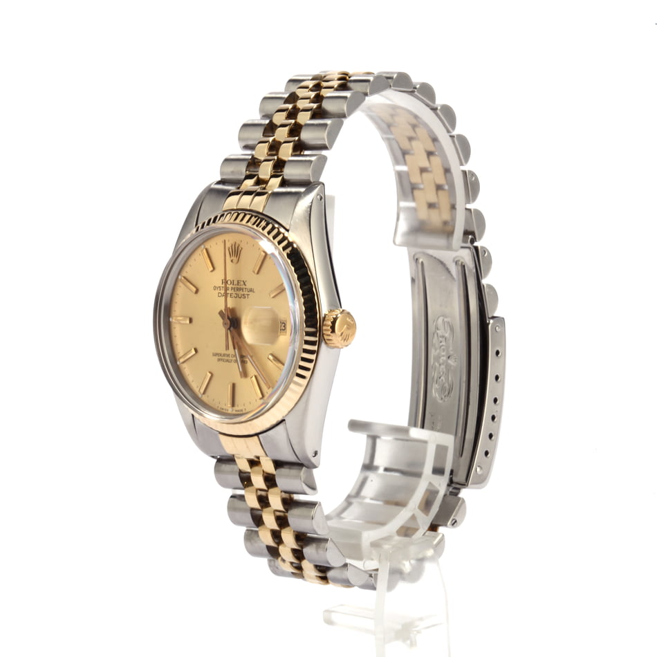 Pre-Owned Rolex 36MM Two-Tone Datejust 16013