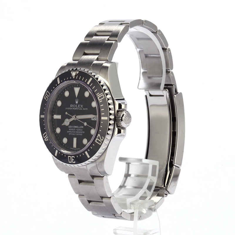 Used Rolex Sea-Dweller 116600 Ceramic Bezel Steel Watch