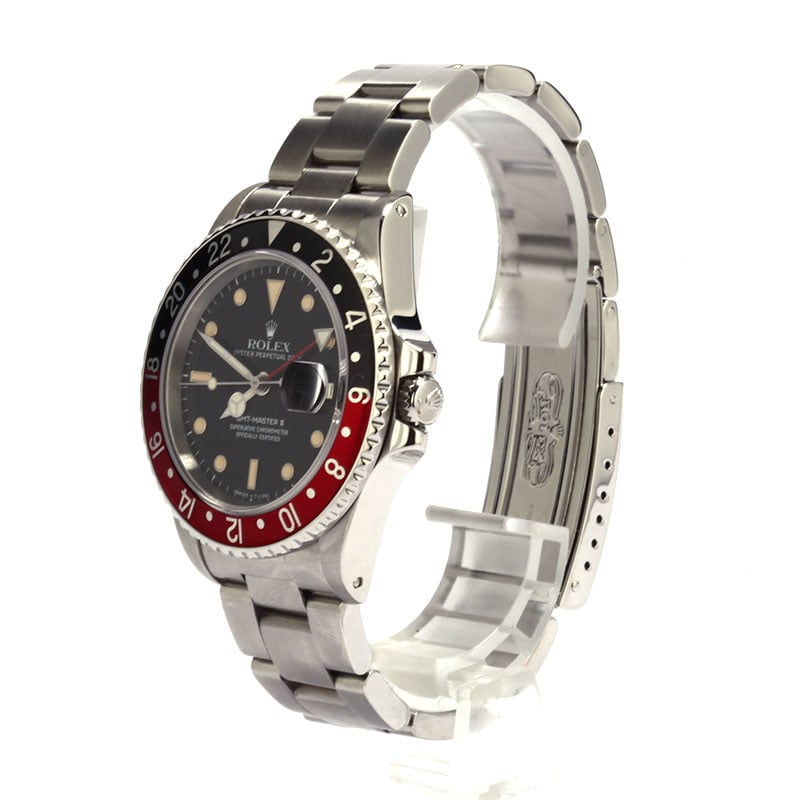 Used Rolex GMT-Master II Ref 16760 'Fat Lady Coke' Insert