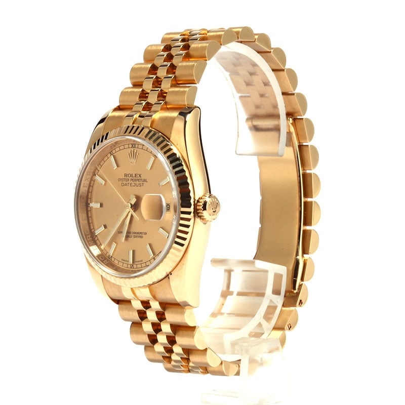 18k Rolex Datejust 116238
