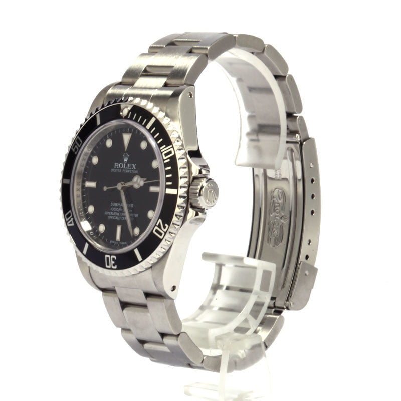 Pre-Owned Rolex Submariner 14060 Black Dial 40MM