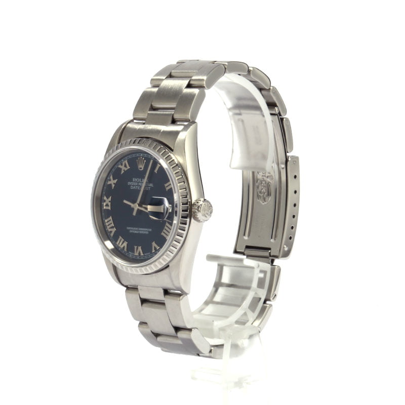PreOwned Rolex Datejust 16220 Steel Oyster