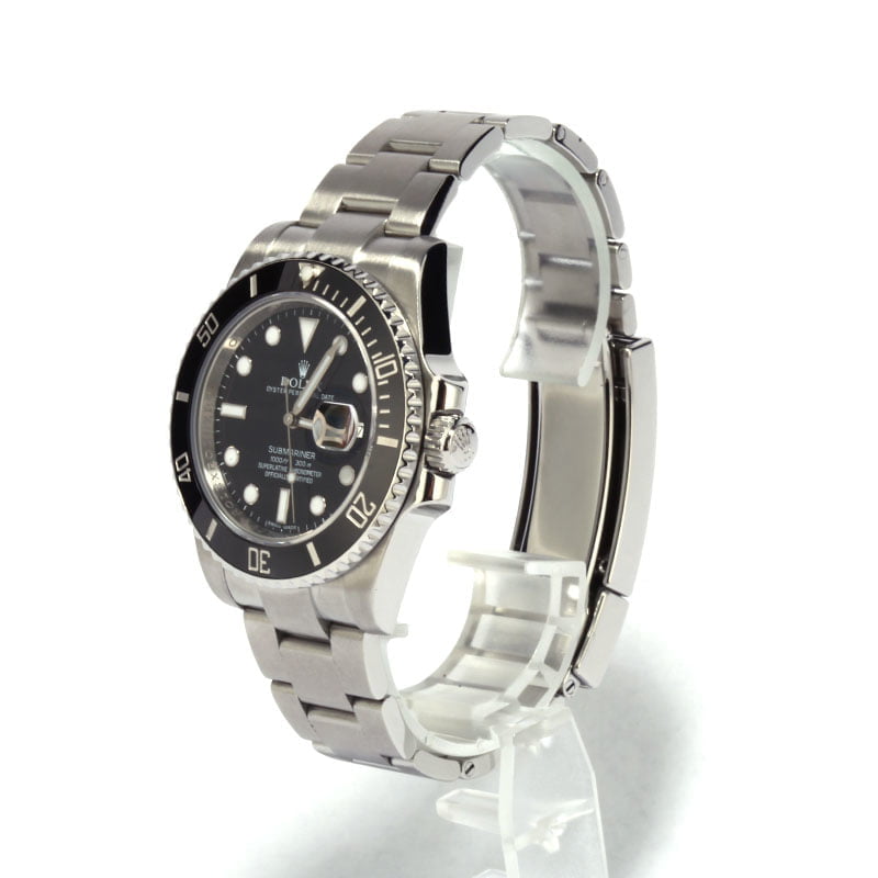 Pre-Owned Ceramic Rolex 40MM Submariner 116610