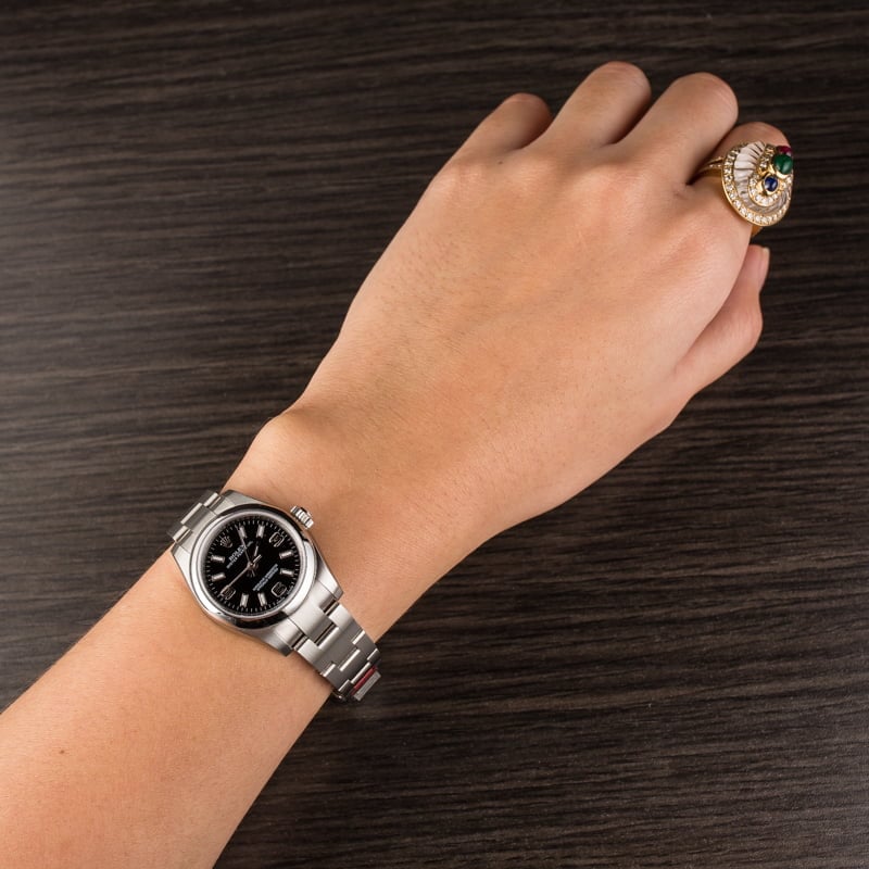 Factory Stickered Rolex Oyster Perpetual 176200