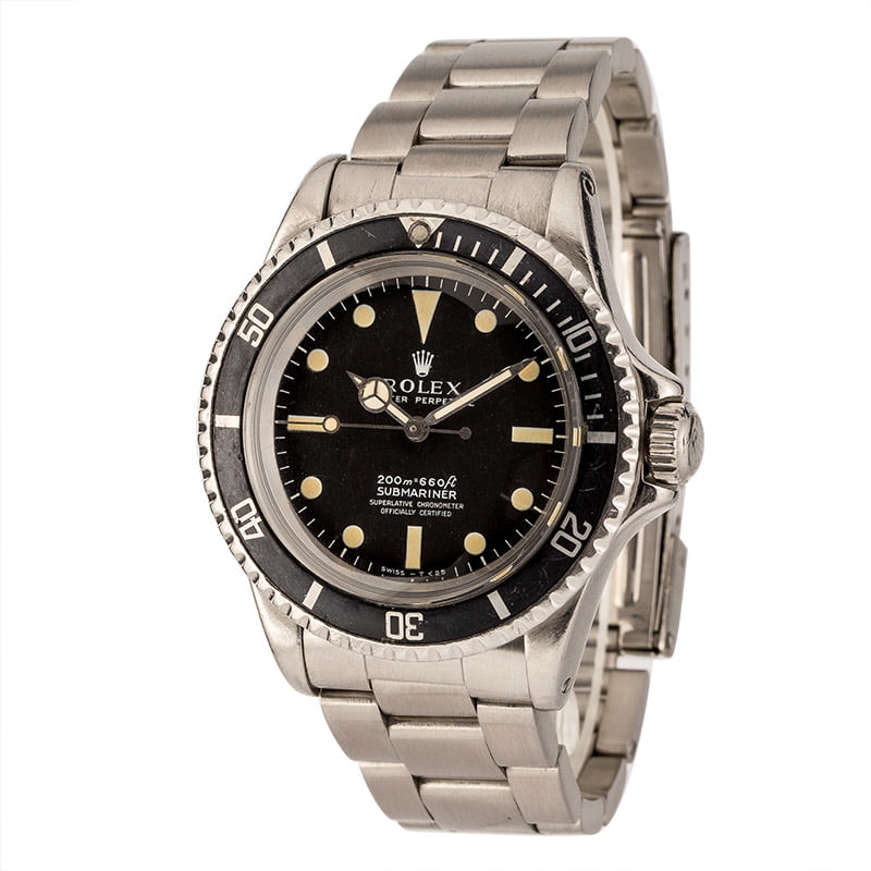 Vintage 1967 Rolex Submariner 5512 Meters First Dial