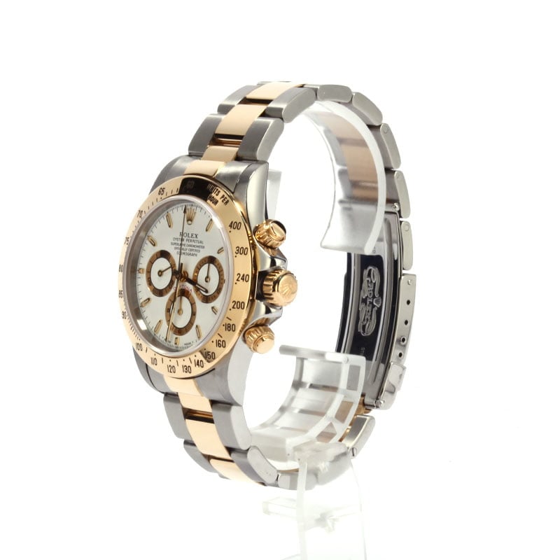 Pre-Owned Rolex Two Tone Daytona 16523