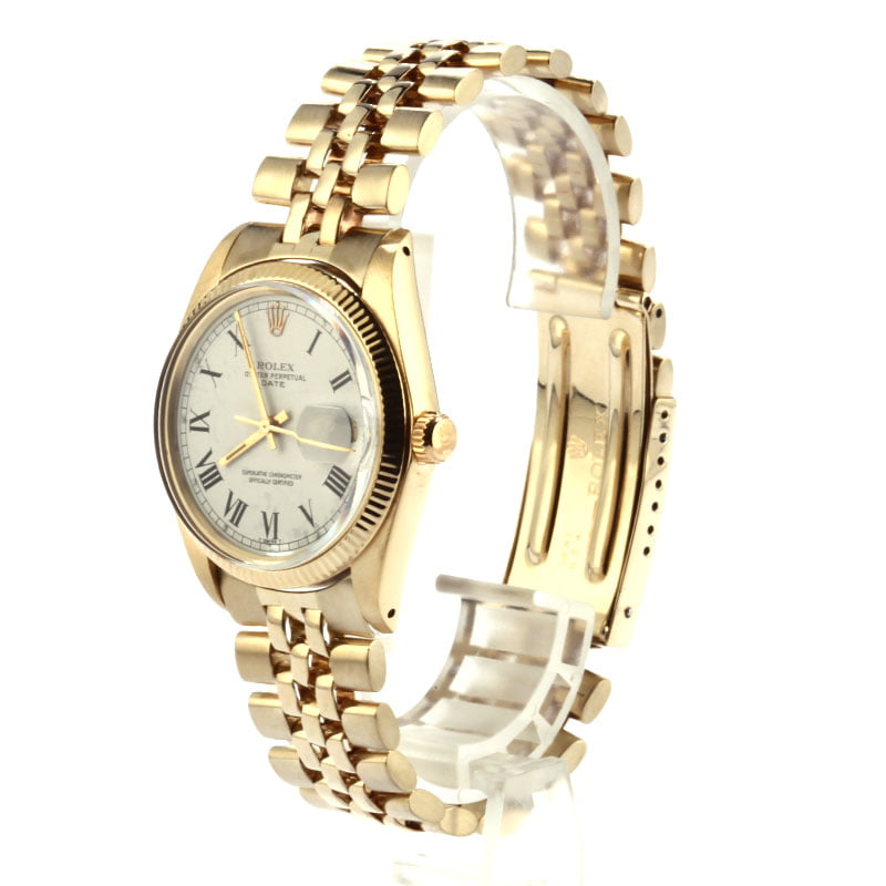 Pre-Owned Rolex Date 1503 Roman Dial