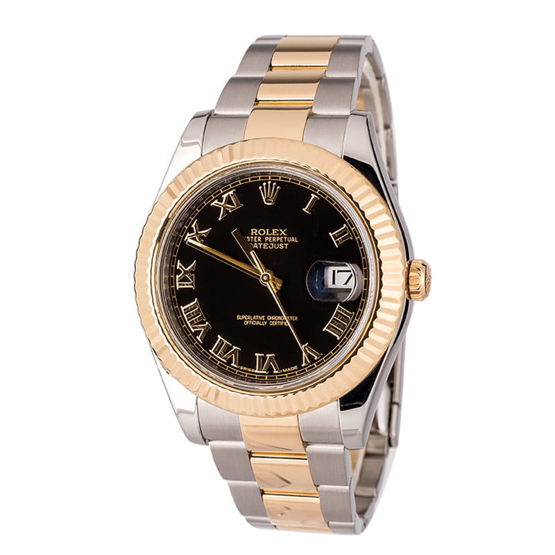 Pre-Owned Rolex DateJust II 116333 Roman Dial