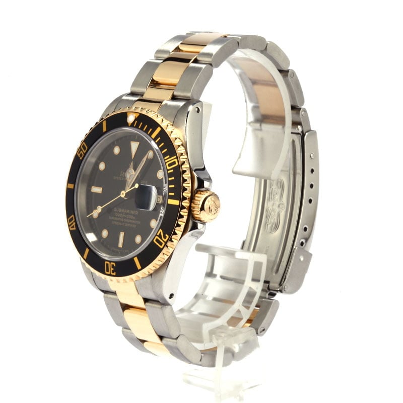 Pre-Owned 40MM Rolex Submariner 16613 Luminous Dial
