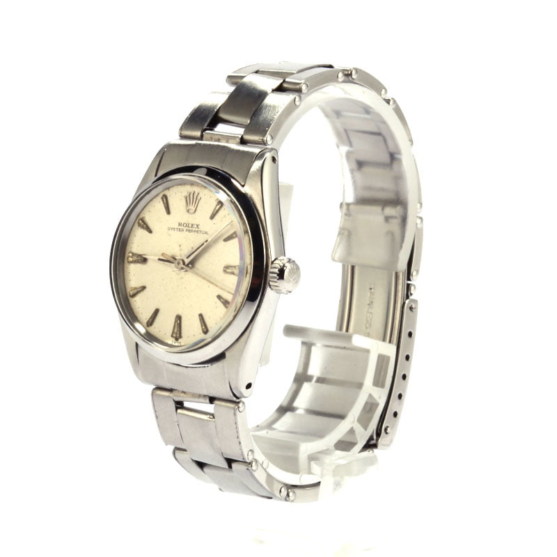 Pre-Owned Rolex Oyster Perpetual 6548 Silver Dial