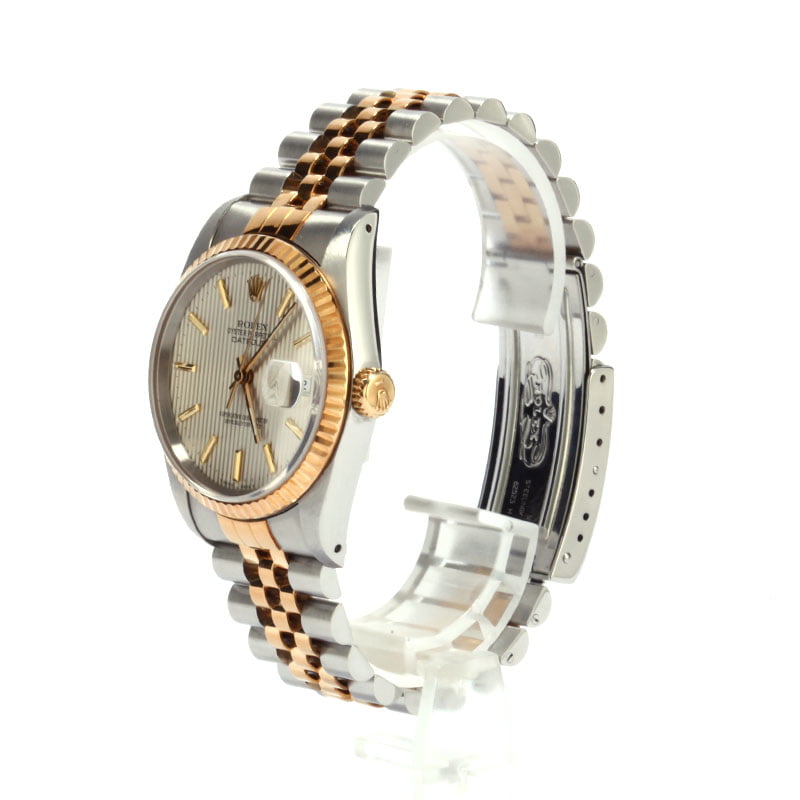 Unpolished Rolex Datejust 16233