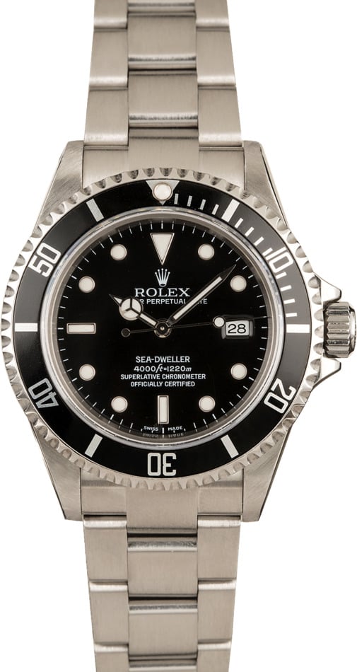 Pre-Owned Rolex 40MM Sea-Dweller 16600