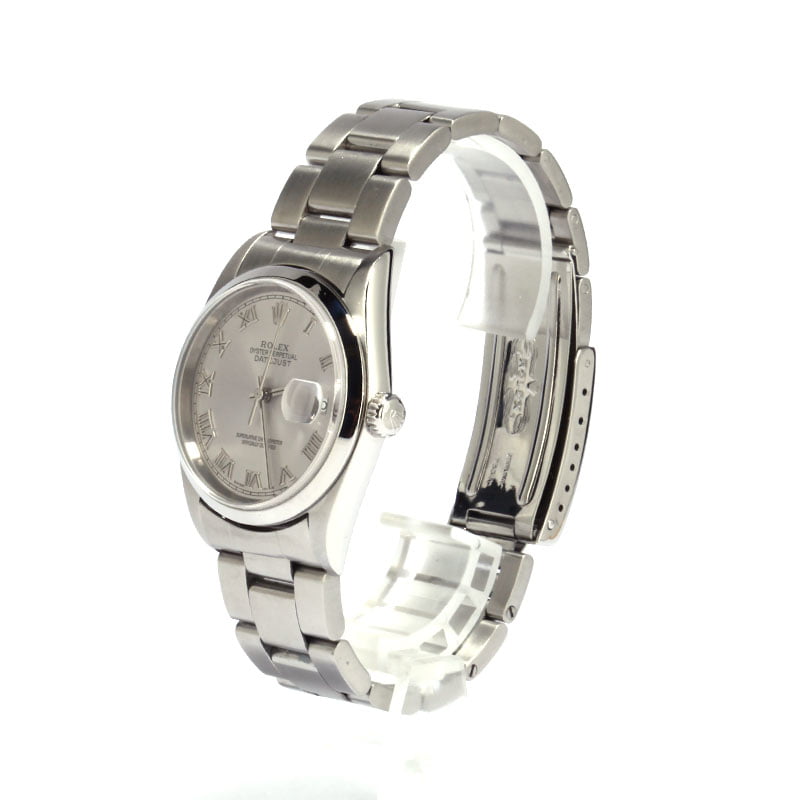 Pre-Owned Rolex Datejust 16200 Silver Dial