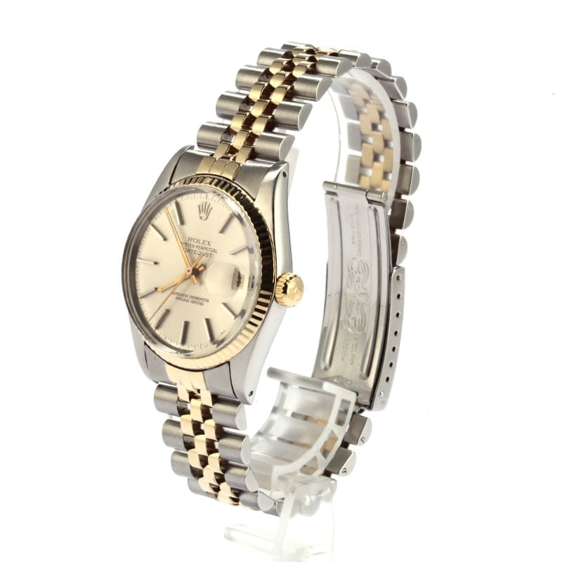 Pre Owned Two Tone Rolex Datejust 16014