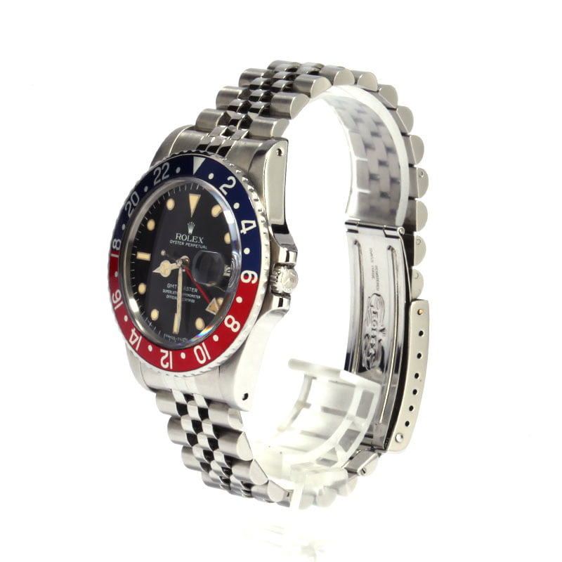 Men's Rolex GMT-Master 16750 Pepsi