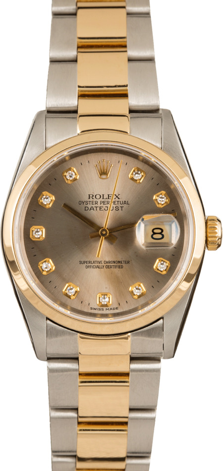 Rolex Datejust 16203 Diamond Dial