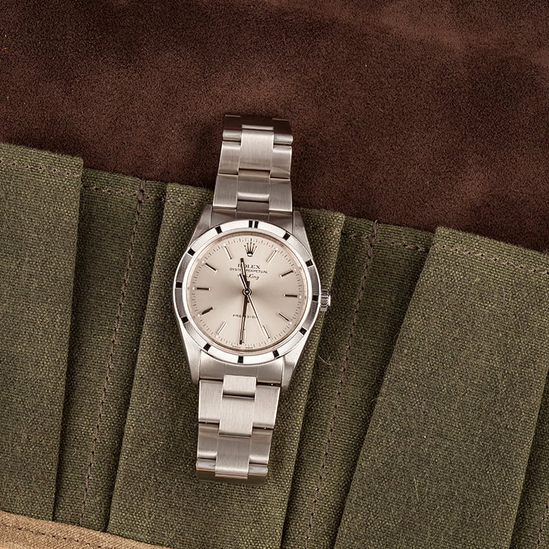 Pre-Owned Rolex Air-King 14010 Index Dial