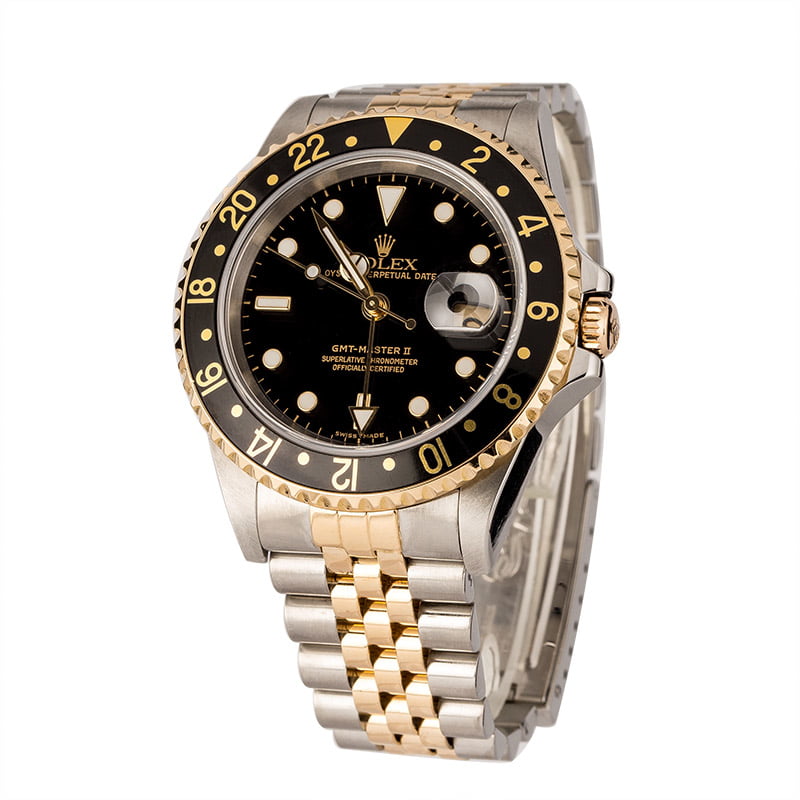 Rolex GMT-Master 16713 Black Dial