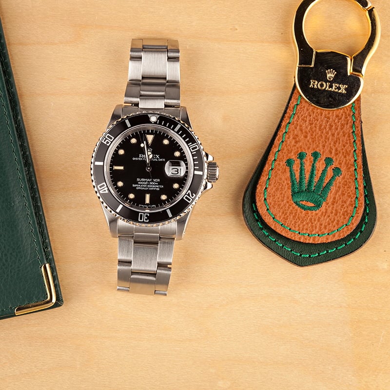 Men's Used Rolex Submariner 16800