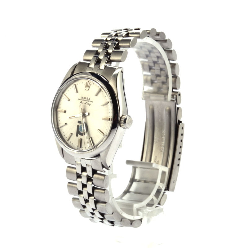 Pre-Owned Rolex Air-King 5500 Intairdril Dial