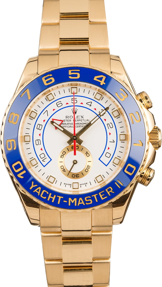 Buy Used Rolex Yacht-Master II 116688 | Bob's Watches - Sku: 132238