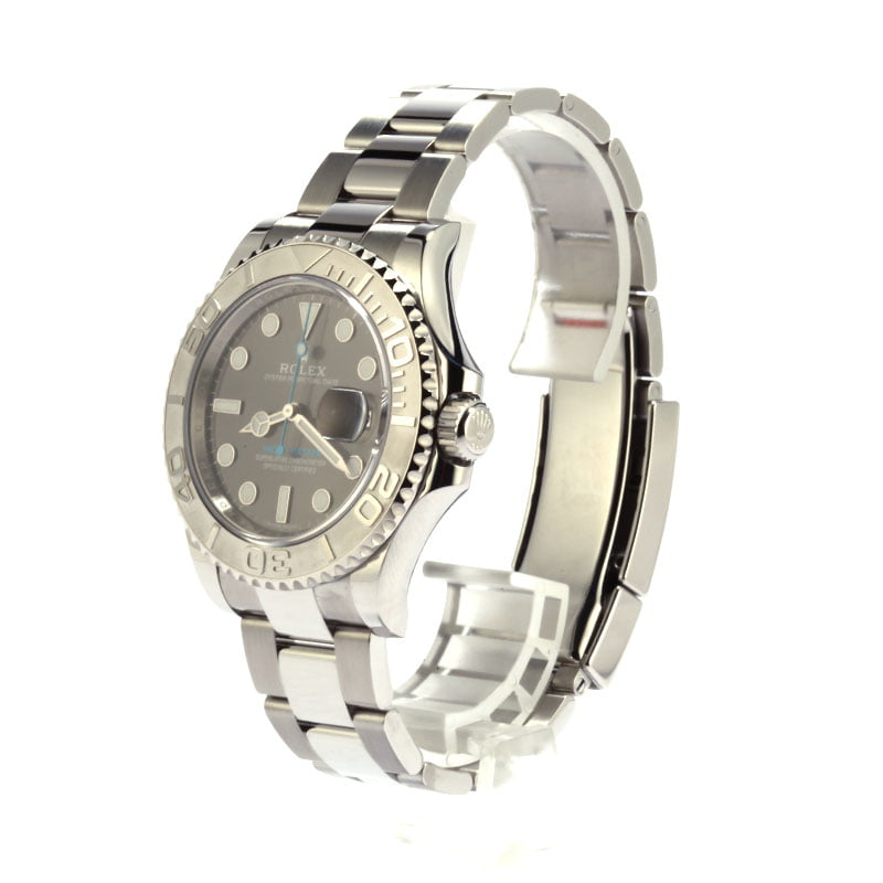 Pre-Owned 40mm Rolex Yacht-Master 116622 Platinum Bezel