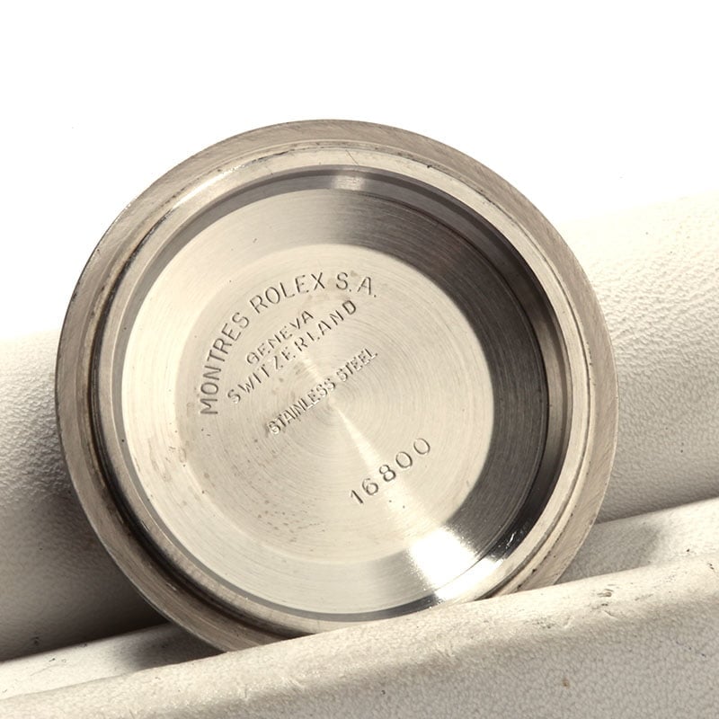 Vintage 1985 Rolex Submariner 16800 Stainless Steel