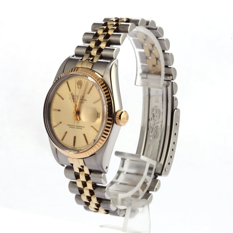 Pre Owned Champagne Rolex Datejust 16013
