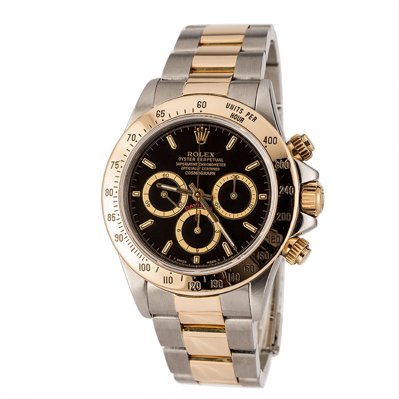 Pre-Owned Rolex Daytona 16523 Black Dial