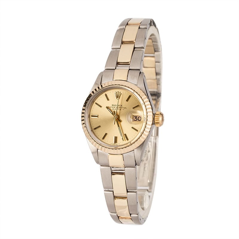 Lady Rolex Date Steel 6917 Oyster Bracelet