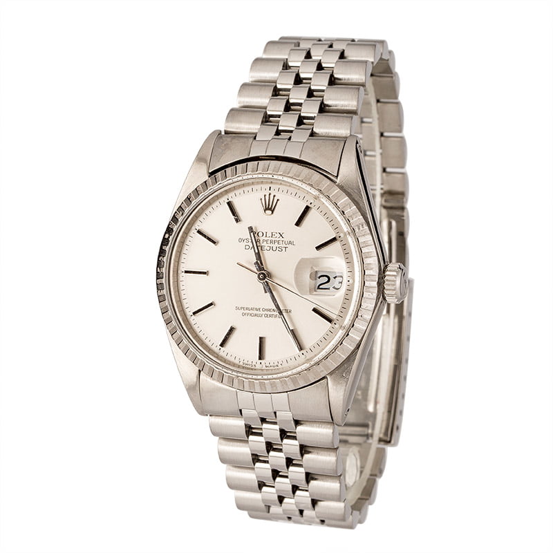 Rolex Vintage DateJust Jubilee Steel 1603